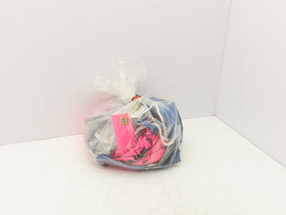 IDIG High Visibility Volleyball Net Beach Sand Pink 17' x 3' Top Rope Kids Youth
