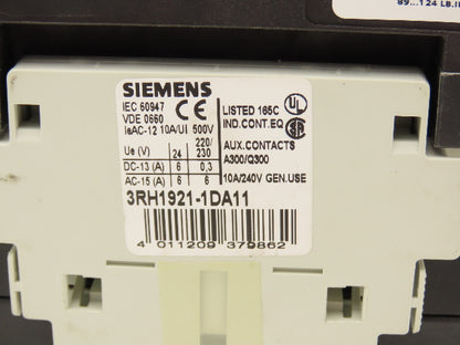 Siemens 3RT1056-6AF36 Motor Starter Contactor 200Hp 575V 195A Coil 120V AC/DC