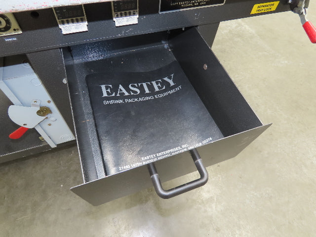 Eastey EM160TK Combo Hot Knife L Sealer Heat Shrink Tunnel 208V 1Ph 50A 10x16"