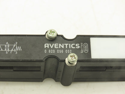 Rexroth Aventics 0 820 056 052 Pneumatic Directional Solenoid Valve 24VDC 5/2