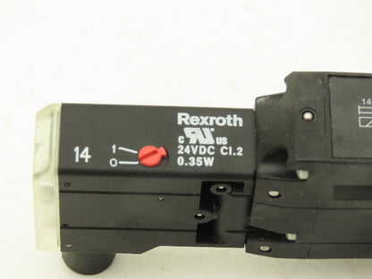 Rexroth Aventics 0 820 056 052 Pneumatic Directional Solenoid Valve 24VDC 5/2