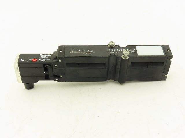 Rexroth Aventics 0 820 056 052 Pneumatic Directional Solenoid Valve 24VDC 5/2