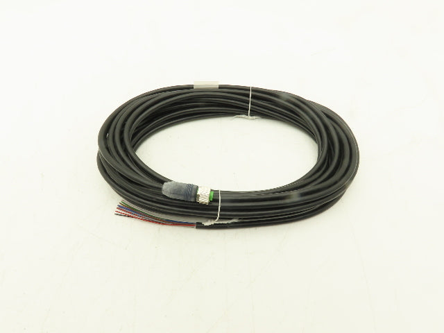 Murr Elektronik 7000-19041-7021000 12-Pin M12 Female Straight Cable Cordset 10M