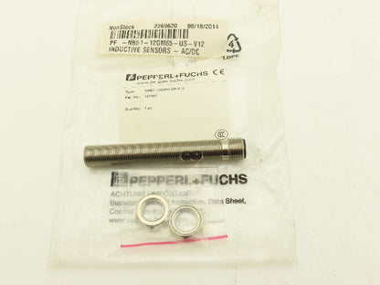 Pepperl + Fuchs NBB4-12GM65-US-V12 Proximity Sensor Switch 2-Wire 4mm Range