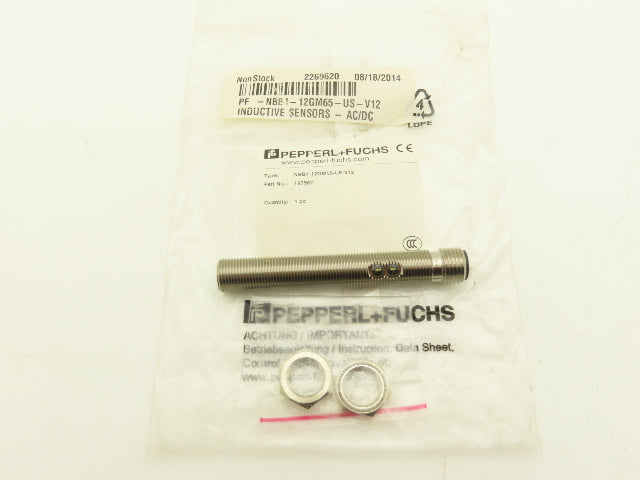 Pepperl + Fuchs NBB4-12GM65-US-V12 Proximity Sensor Switch 2-Wire 4mm Range