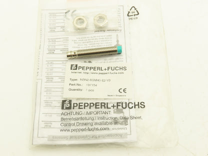 Pepperl + Fuchs NBN2-8GM40-E2-V3 Proximity Sensor Switch 3-Wire 2mm Range M8