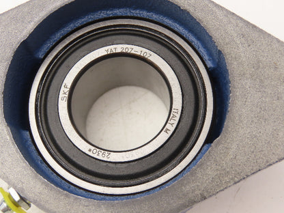 SKF F2B 107-RM Flange-Mount Ball Bearing 1-7/16" Bore 2 Bolt Set Screw Lot of 2