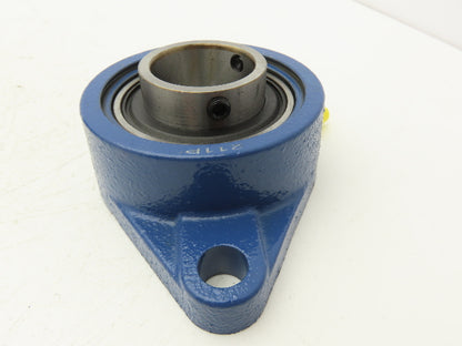 SKF F2B 107-RM Flange-Mount Ball Bearing 1-7/16" Bore 2 Bolt Set Screw Lot of 2