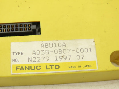 Fanuc A03B-0807-C001 PLC Input Output Module Assembly Mixed Lot of 6