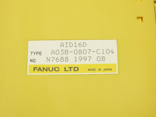 Fanuc A03B-0807-C001 PLC Input Output Module Assembly Mixed Lot of 6