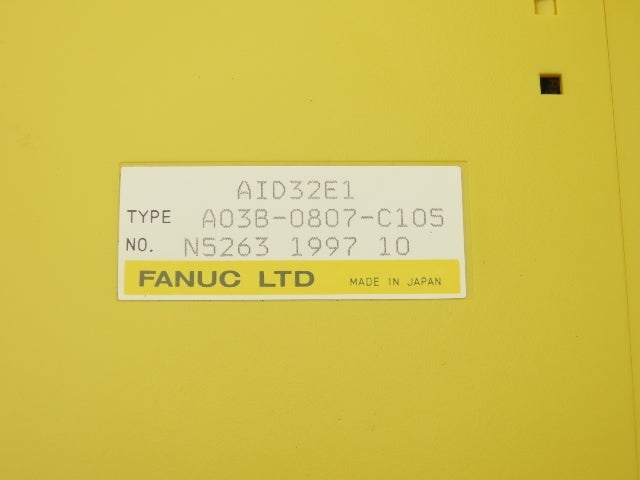 Fanuc A03B-0807-C001 PLC Input Output Module Assembly Mixed Lot of 6