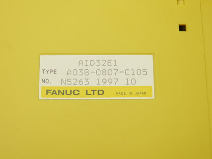 Fanuc A03B-0807-C001 PLC Input Output Module Assembly Mixed Lot of 6