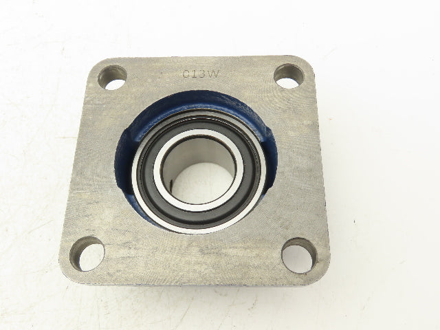 SKF F4B-107-RM Flange-Mount Ball Bearing 1-7/16" Bore 4 Bolt Set Screw Lot of 2