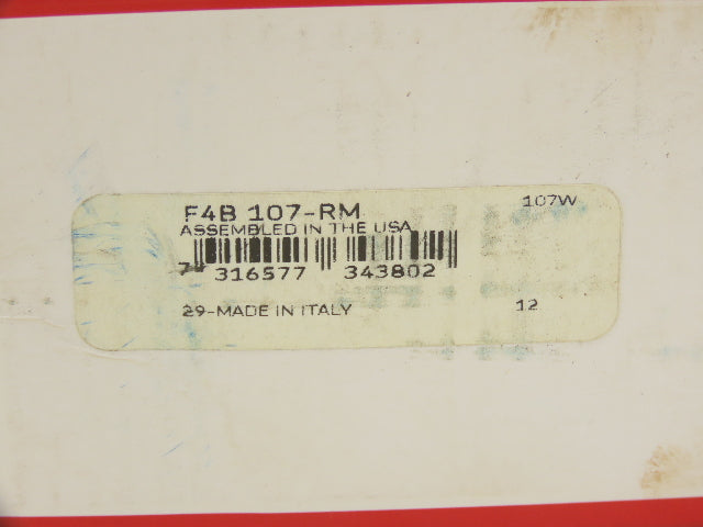 SKF F4B-107-RM Flange-Mount Ball Bearing 1-7/16" Bore 4 Bolt Set Screw Lot of 2