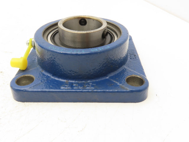 SKF F4B-107-RM Flange-Mount Ball Bearing 1-7/16" Bore 4 Bolt Set Screw Lot of 2