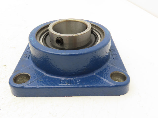 SKF F4B-107-RM Flange-Mount Ball Bearing 1-7/16" Bore 4 Bolt Set Screw Lot of 2