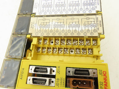 Fanuc A03B-0807-C001 PLC Input Output Module Assembly Mixed Lot of 8