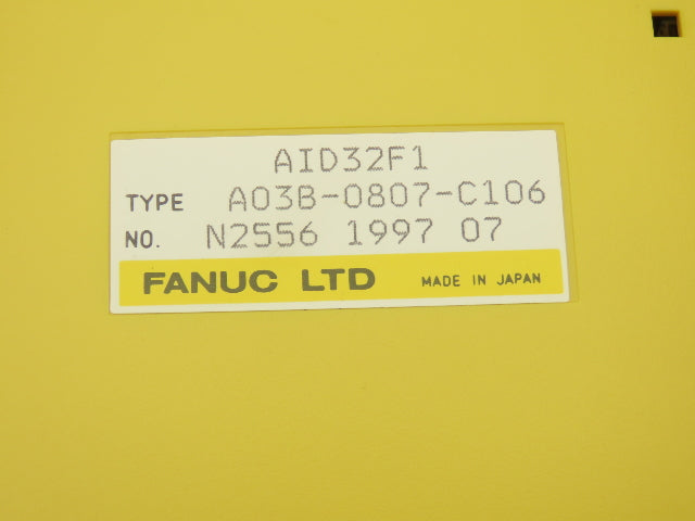 Fanuc A03B-0807-C001 PLC Input Output Module Assembly Mixed Lot of 8