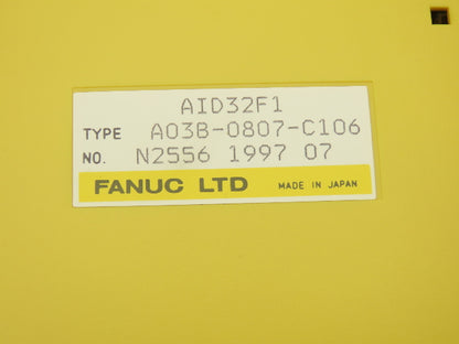 Fanuc A03B-0807-C001 PLC Input Output Module Assembly Mixed Lot of 8