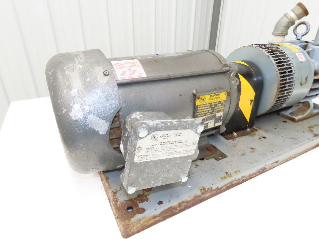 GAST 6066-P102 6066P102 Rotary Vane Oil-Less Vacuum Pump 5PSI 55CFM 230/460V 3Ph