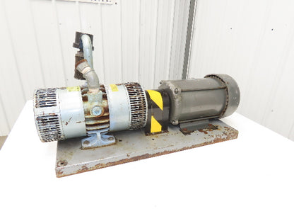 GAST 6066-P102 6066P102 Rotary Vane Oil-Less Vacuum Pump 5PSI 55CFM 230/460V 3Ph