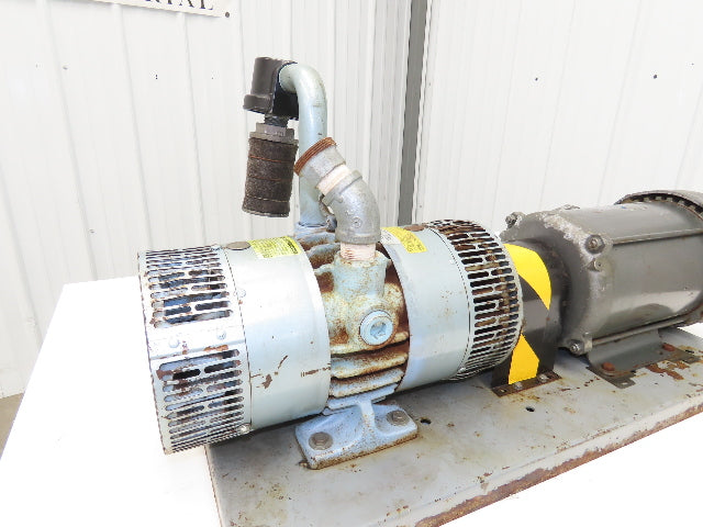 GAST 6066-P102 6066P102 Rotary Vane Oil-Less Vacuum Pump 5PSI 55CFM 230/460V 3Ph