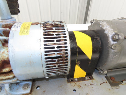 GAST 6066-P102 6066P102 Rotary Vane Oil-Less Vacuum Pump 5PSI 55CFM 230/460V 3Ph
