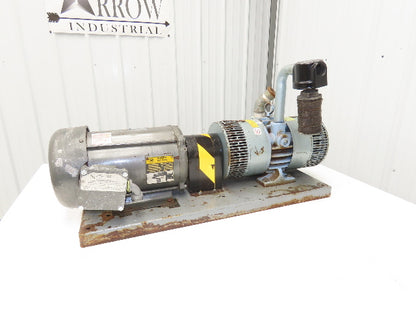 GAST 6066-P102 6066P102 Rotary Vane Oil-Less Vacuum Pump 5PSI 55CFM 230/460V 3Ph