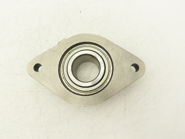 Timken 46R526 Flange Mount Ball Bearing 1-11/16" Bore 2 Bolt Set Screw Locking