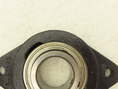 Timken 46R526 Flange Mount Ball Bearing 1-11/16" Bore 2 Bolt Set Screw Locking