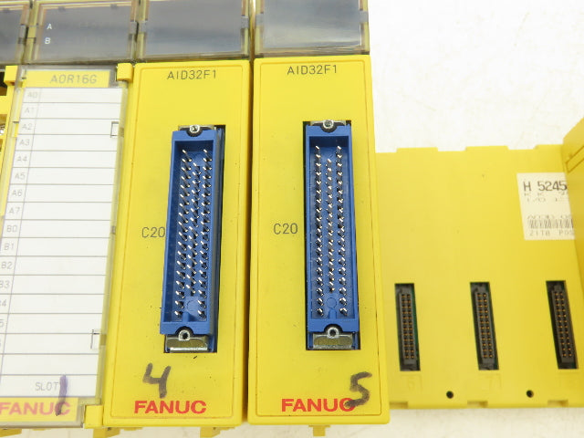 Fanuc A03B-0807-C001 PLC Input Output Module Assembly Mixed Lot of 8