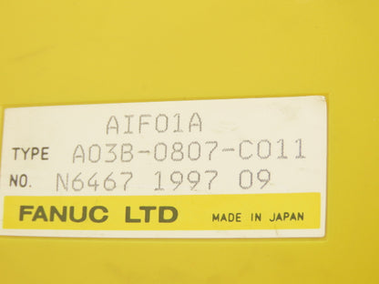 Fanuc A03B-0807-C001 PLC Input Output Module Assembly Mixed Lot of 8