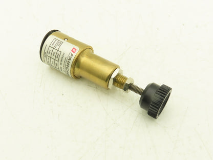 Fairchild 70240 Pneumatic Mini Pressure Regulator 1-60 PSI Brass