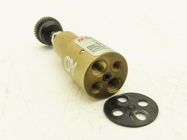 Fairchild 70240 Pneumatic Mini Pressure Regulator 1-60 PSI Brass