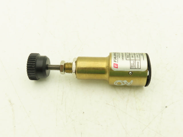 Fairchild 70240 Pneumatic Mini Pressure Regulator 1-60 PSI Brass