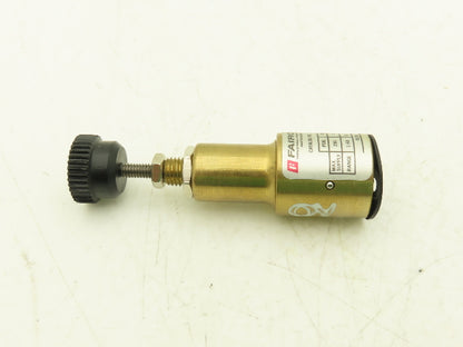 Fairchild 70240 Pneumatic Mini Pressure Regulator 1-60 PSI Brass