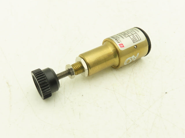 Fairchild 70240 Pneumatic Mini Pressure Regulator 1-60 PSI Brass