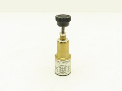 Fairchild 70240 Pneumatic Mini Pressure Regulator 1-60 PSI Brass