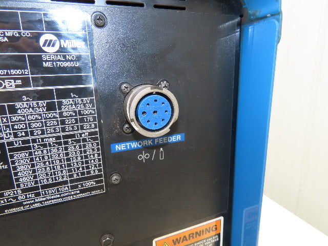 Miller Auto Axcess 300 Robot Mig Arc Welder 300A 208-575 1 Or 3PH 100% Duty