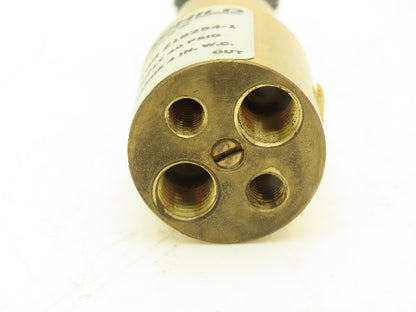 Fairchild Z18254-1 Pneumatic Mini Pressure Regulator 40PSI 4"WC Brass  Lot of 2