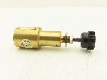Fairchild Z18254-1 Pneumatic Mini Pressure Regulator 40PSI 4"WC Brass  Lot of 2