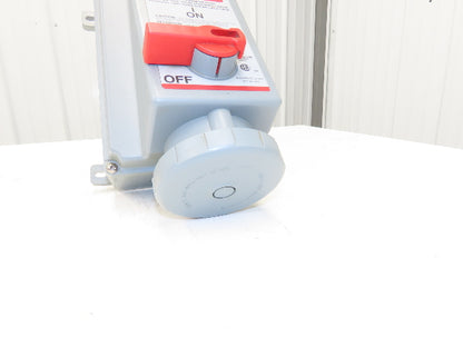 Hubbell HBL4100MI7W Pin Sleeve Circuit Lock 100A 3P 4W 480 VAC 3PH 50Hp