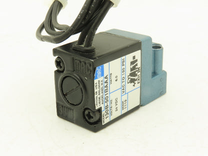 Mac 130B-501BAAA Pneumatic Solenoid Valve 150PSI 6W 24VDC  Lot of 2
