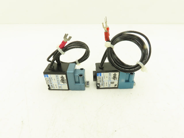 Mac 130B-501BAAA Pneumatic Solenoid Valve 150PSI 6W 24VDC  Lot of 2