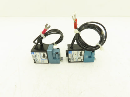 Mac 130B-501BAAA Pneumatic Solenoid Valve 150PSI 6W 24VDC  Lot of 2