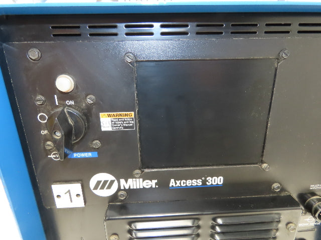 Miller Auto Axcess 300 Robot Mig Arc Welder 300A 208-575 1 Or 3PH 100% Duty
