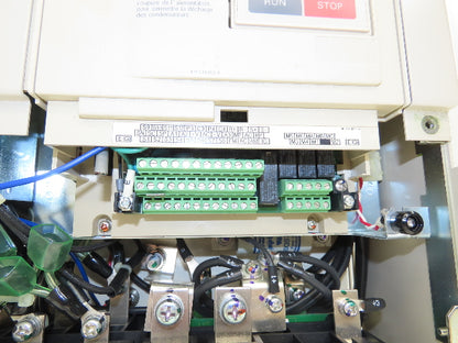 Yaskawa CIMR-G7U4018 VFD G7 Variable AC Drive 32kVA 480VAC 42A 3PH Spec 40181B