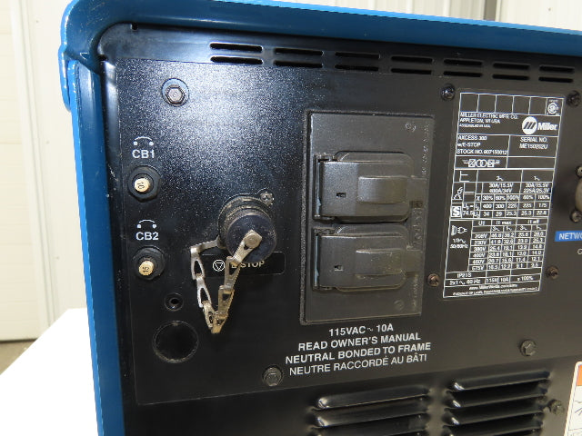 Miller Auto Axcess 300 Robot Mig Arc Welder 300A 208-575 1 Or 3PH 100% Duty