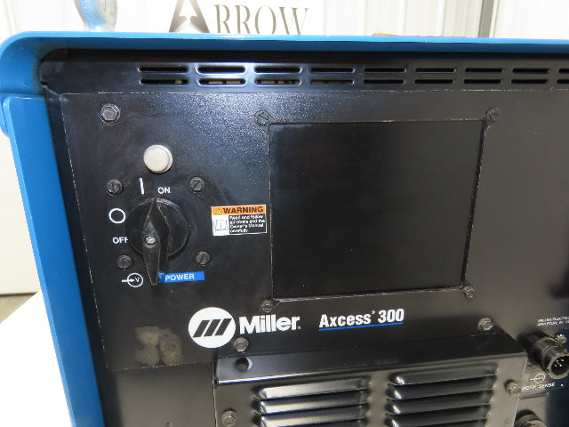Miller Auto Axcess 300 Robot Mig Arc Welder 300A 208-575 1 Or 3PH 100% Duty