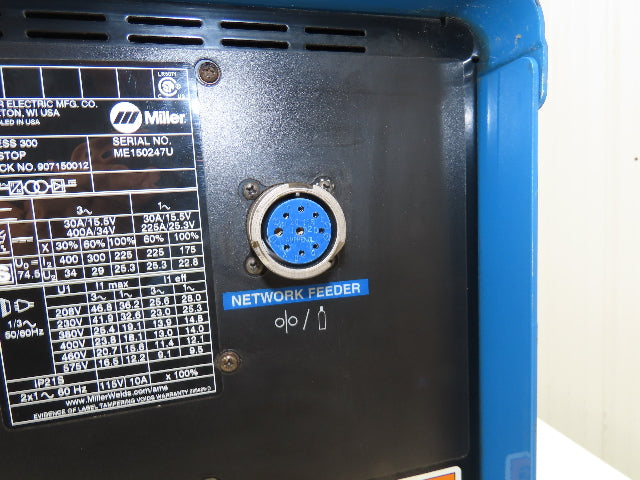Miller Auto Axcess 300 Robot Mig Arc Welder 300A 208-575 1 Or 3PH 100% Duty
